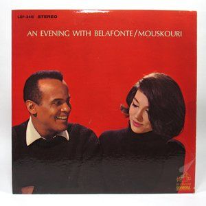 Harry Belafonte An Evening With Belafonte/Mouskouri Vinyl LP Record RCA 1966